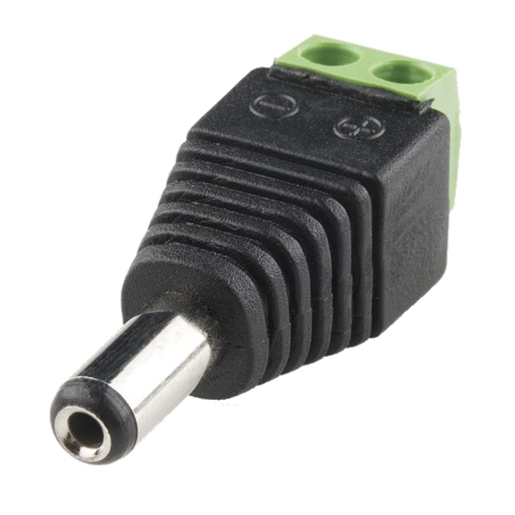 CONECTOR PLUG 12V  MACHO 